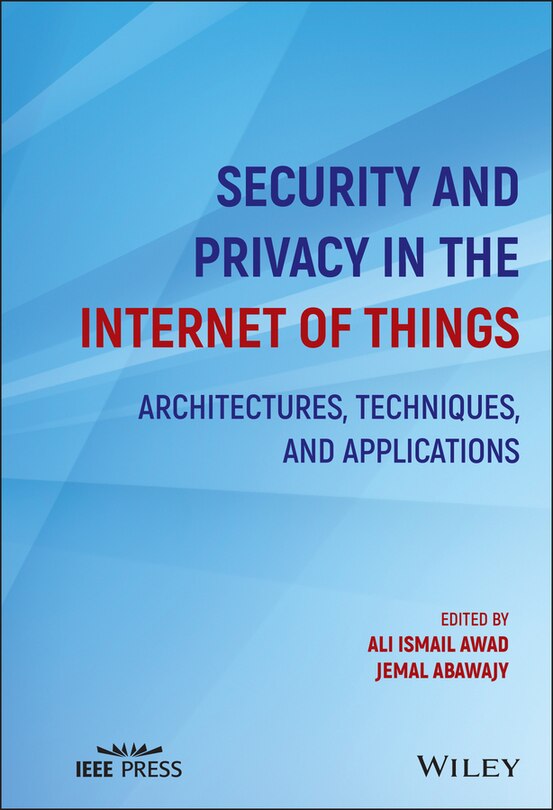 Front cover_Security and Privacy in the Internet of Things