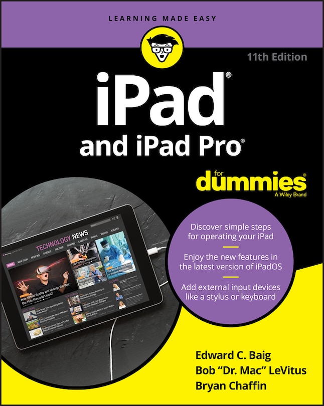 Couverture_Ipad And Ipad Pro For Dummies