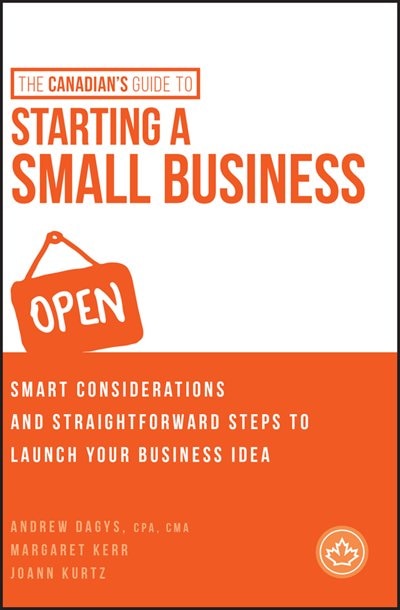 Front cover_The Canadian's Guide to Starting a Small Business