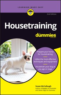 Front cover_Housetraining For Dummies