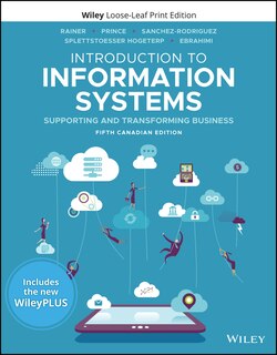 Couverture_Introduction to Information Systems, 5CE WileyPLUS Card with Loose-leaf Print Set
