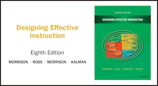 Front cover_Designing Effective Instruction, EPUB Student Package