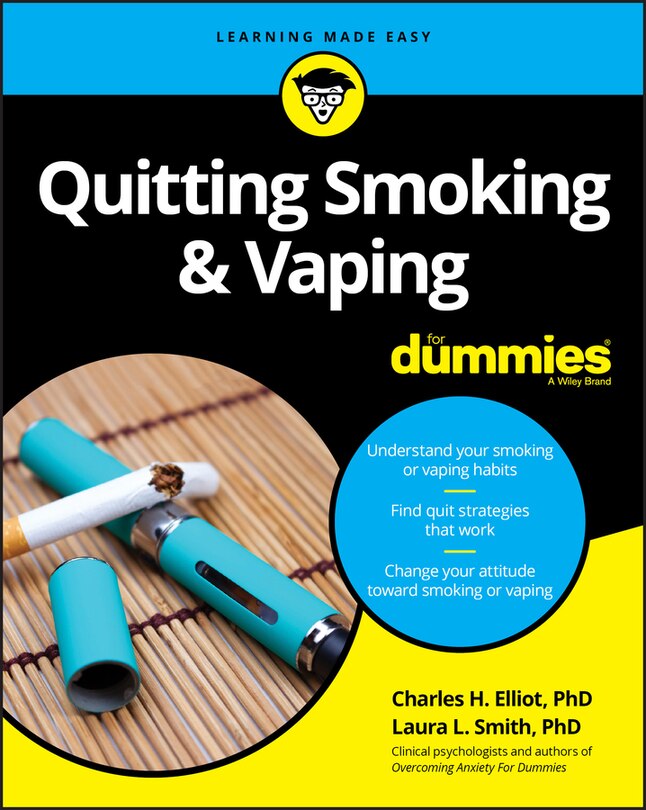 Front cover_Quitting Smoking & Vaping For Dummies