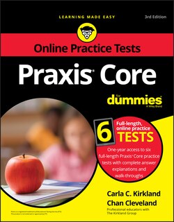 Front cover_Praxis Core For Dummies With Online Practice Tests