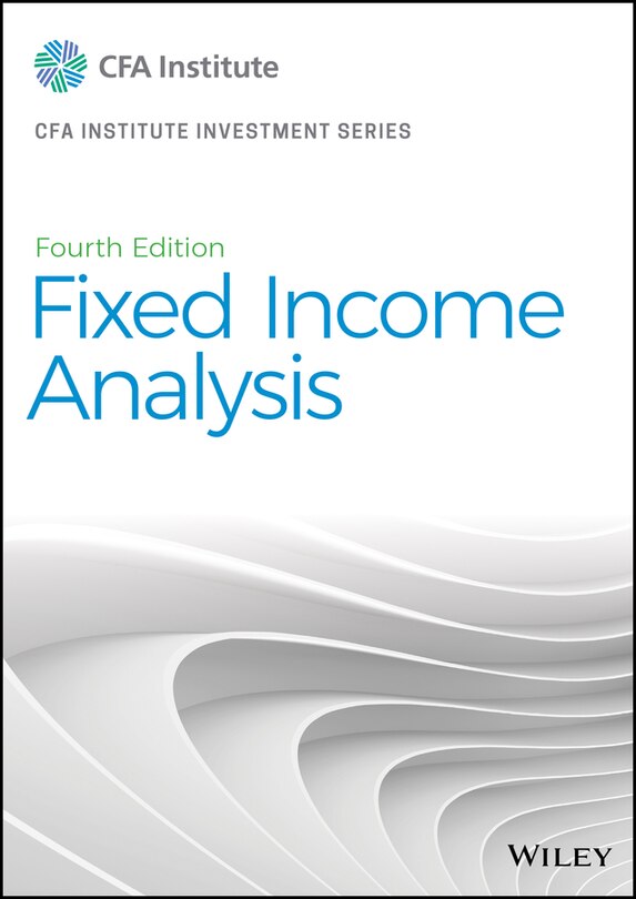 Front cover_Fixed Income Analysis