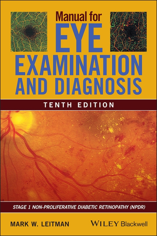 Front cover_Manual For Eye Examination And Diagnosis