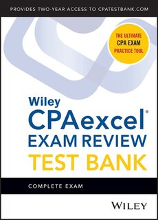 Couverture_Wiley Cpaexcel Exam Review 2020 Test Bank