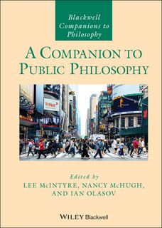 Front cover_A Companion To Public Philosophy