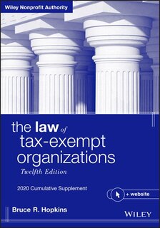 Front cover_The Law Of Tax-exempt Organizations