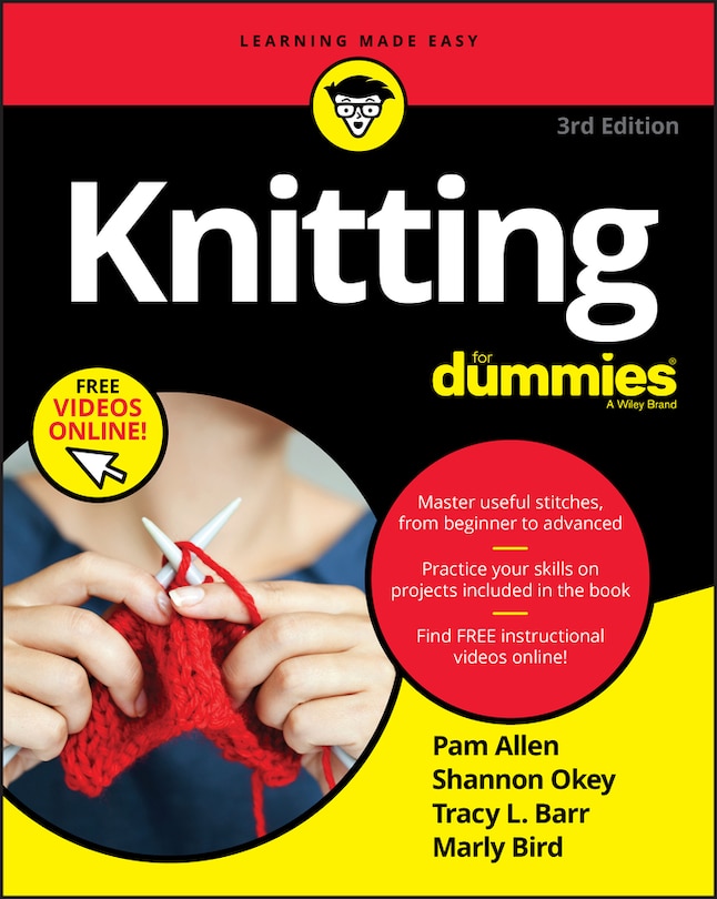 Front cover_Knitting For Dummies