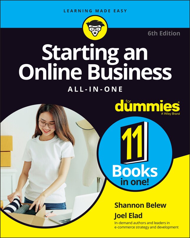 Front cover_Starting An Online Business All-in-one For Dummies