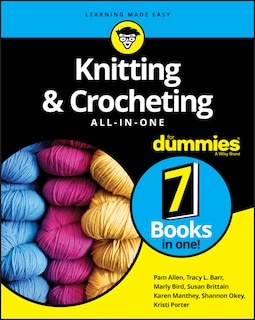 Front cover_Knitting & Crocheting All-in-One For Dummies