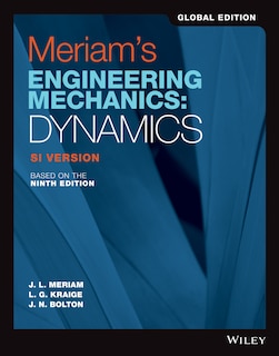 Couverture_Meriam's Engineering Mechanics