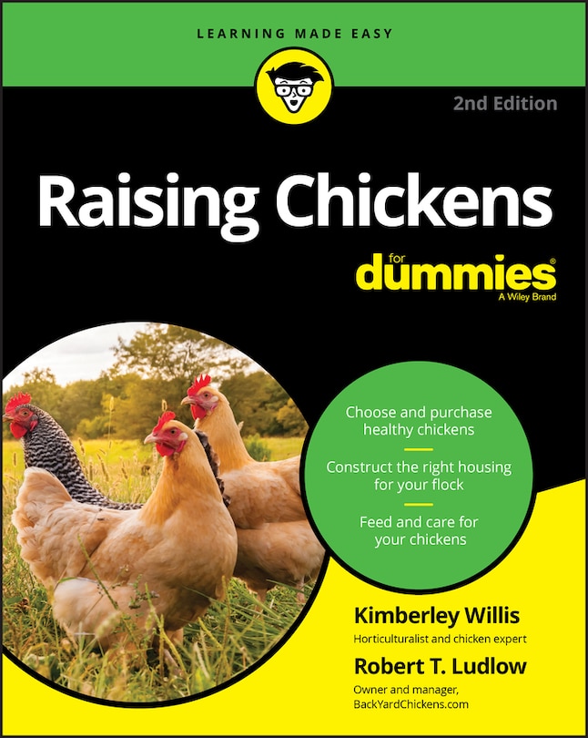 Front cover_Raising Chickens For Dummies