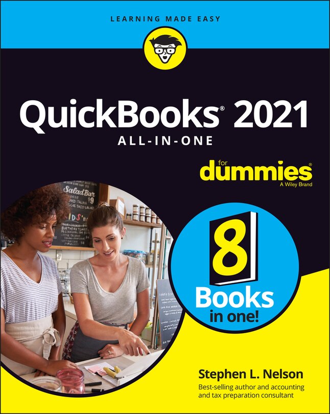 Front cover_Quickbooks 2021 All-in-one For Dummies