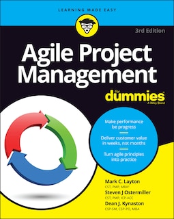 Front cover_Agile Project Management For Dummies