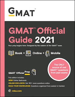 Front cover_Gmat Official Guide 2021, Book + Online Question Bank