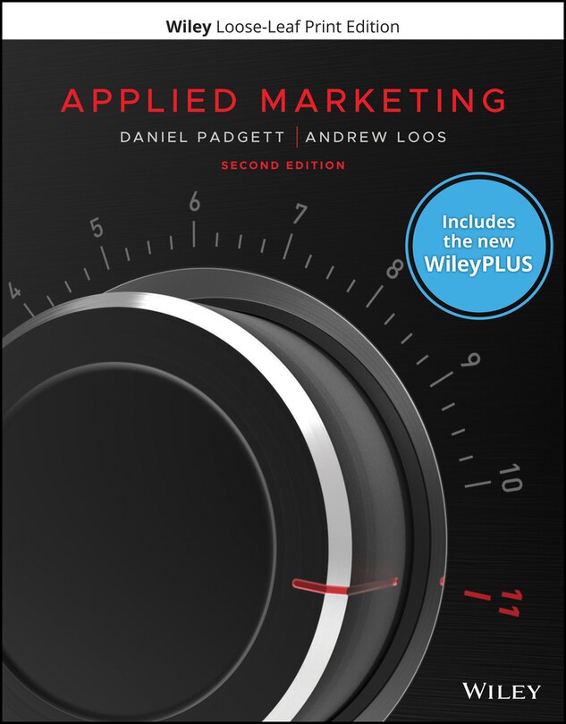 Front cover_Applied Marketing, 2e WileyPLUS Card with Loose-leaf Set
