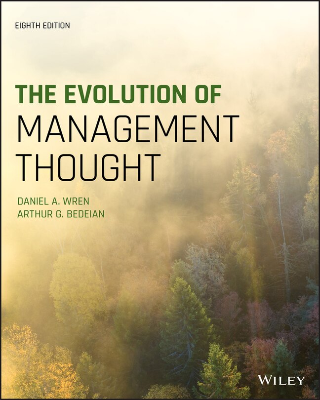 Front cover_The Evolution Of Management Thought