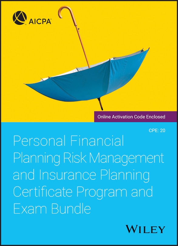 Personal Financial Planning Risk Management And Insurance Planning Certificate Program And Exam Bundle
