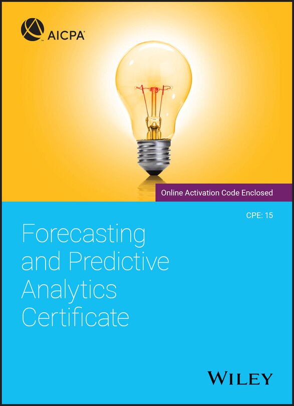 Couverture_Forecasting And Predictive Analytics Certificate