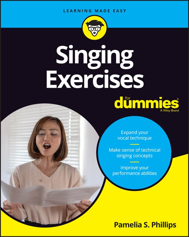 Front cover_Singing Exercises For Dummies