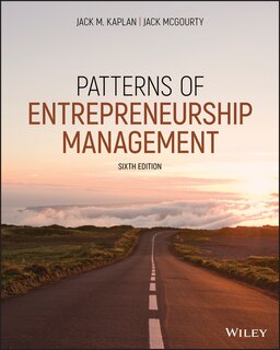 Couverture_Patterns Of Entrepreneurship Management
