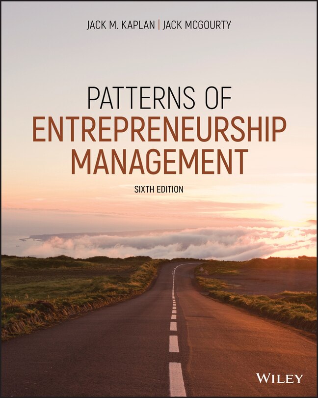 Couverture_Patterns Of Entrepreneurship Management