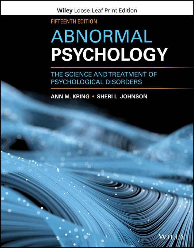 Front cover_Abnormal Psychology
