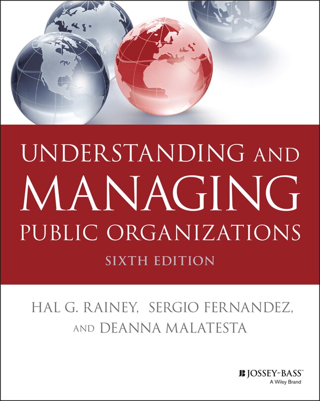 Couverture_Understanding And Managing Public Organizations
