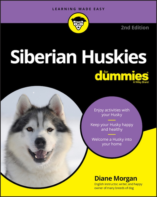 Front cover_Siberian Huskies For Dummies
