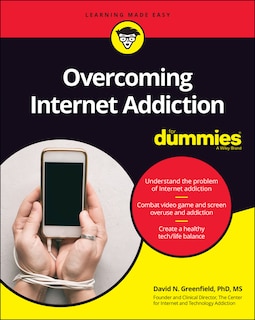 Front cover_Overcoming Internet Addiction For Dummies