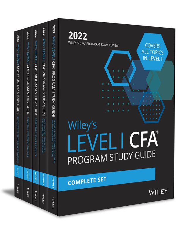 Wiley's Level I Cfa Program Study Guide 2022: Complete Set