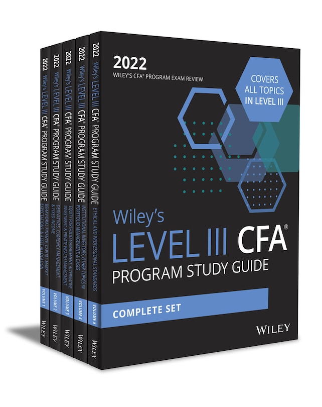 Wiley's Level Iii Cfa Program Study Guide 2022: Complete Set
