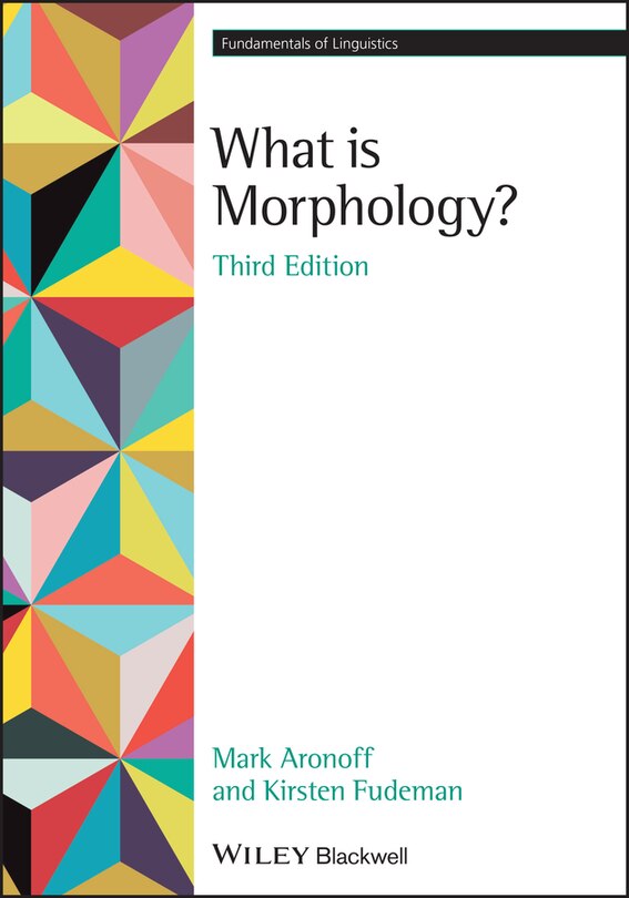 Front cover_What Is Morphology?