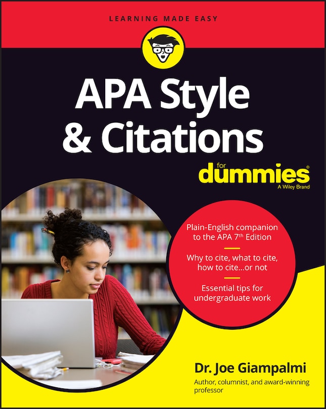 Front cover_Apa Style & Citations For Dummies