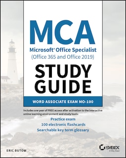 Front cover_Mca Microsoft Office Specialist (office 365 And Office 2019) Study Guide