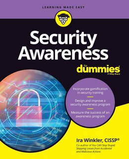 Front cover_Security Awareness For Dummies
