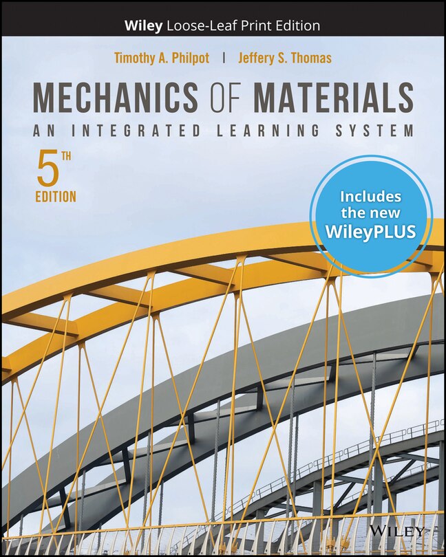 Couverture_Mechanics of Materials: An Integrated Learning System, 5e WileyPLUS Card with Loose-leaf Set Single Term