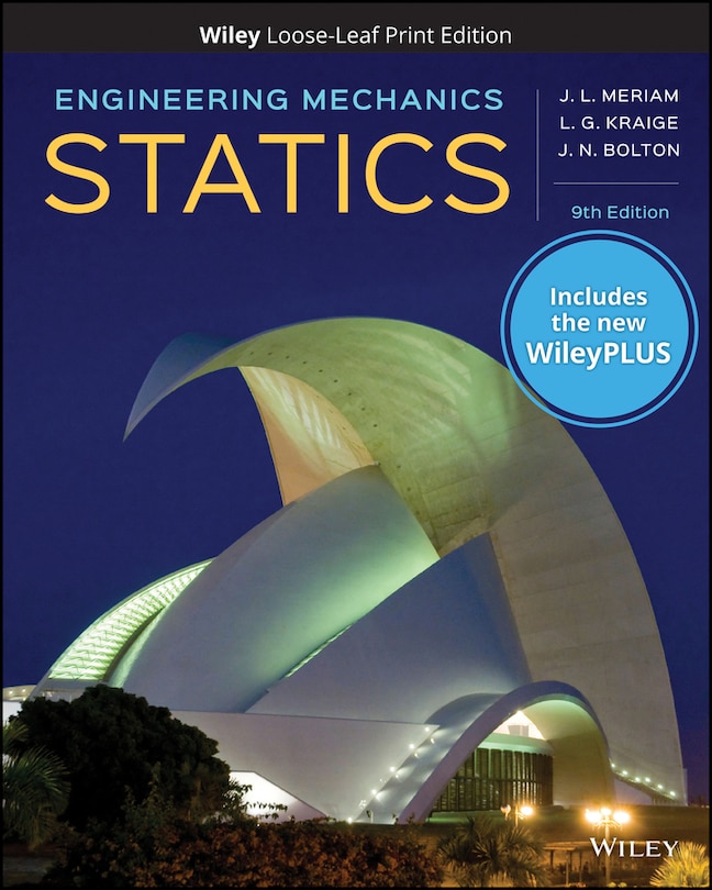 Couverture_Engineering Mechanics: Statics, 9e WileyPLUS Card with Loose-leaf Set Single Term