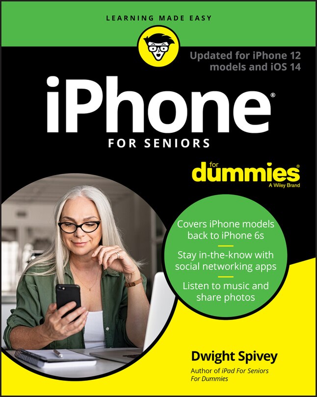 Front cover_Iphone For Seniors For Dummies