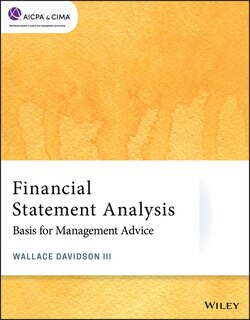 Front cover_Financial Statement Analysis
