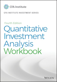 Front cover_Quantitative Investment Analysis, Workbook