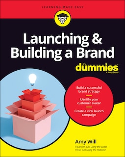 Front cover_Launching & Building a Brand For Dummies