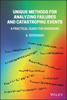 Couverture_Unique Methods For Analyzing Failures And Catastrophic Events