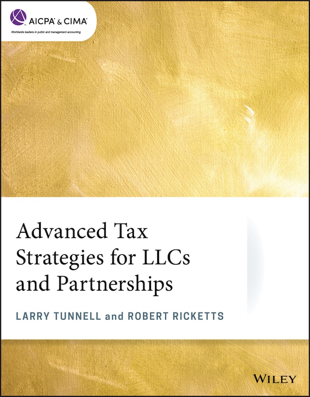 Front cover_Advanced Tax Strategies For Llcs And Partnerships