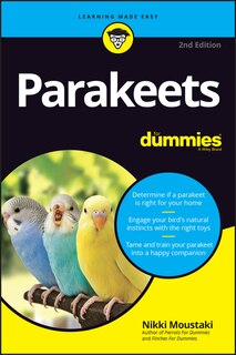 Front cover_Parakeets For Dummies