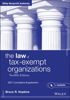 Front cover_The Law of Tax-Exempt Organizations, + Website