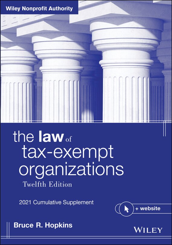 Front cover_The Law of Tax-Exempt Organizations, + Website