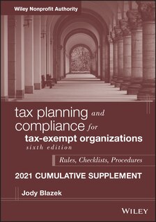 Front cover_Tax Planning And Compliance For Tax-exempt Organizations